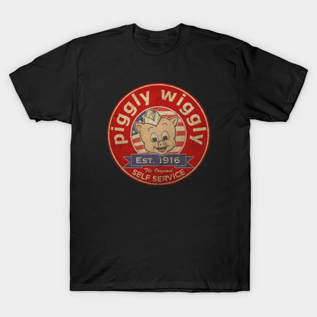 piggly wiggly est 1916 T-Shirt by GDsticker